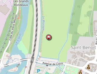 Carte de Canoë Kayak à Saint-benoît