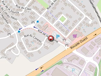 Carte de Ais Centre Atlantique à Saint-benoît