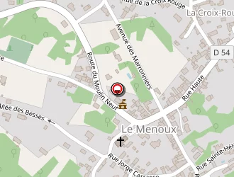 Carte de Salome Xavier à Menoux (le)