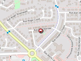 Carte de Euro-cycles à Yzeure