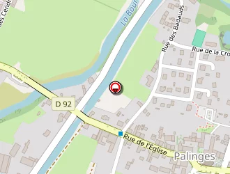 Carte de Ecole Primaire à Palinges