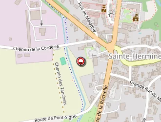 Carte de Pharmacie Chauveau Isabelle à Sainte-hermine