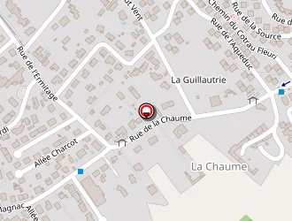 Carte de Esat Chantejeau à Saint-benoît