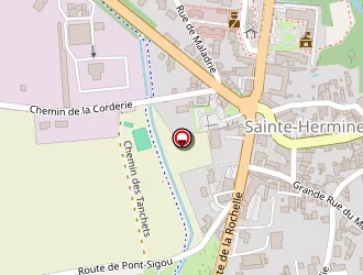 Carte de Le Minage à Sainte-hermine