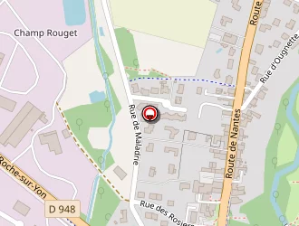 Carte de Bourget Hélène à Sainte-hermine