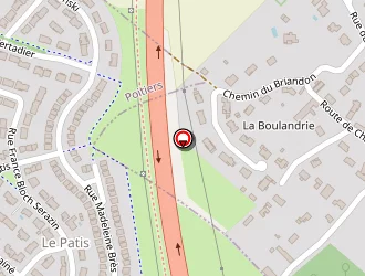 Carte de Ace Hotel à Poitiers