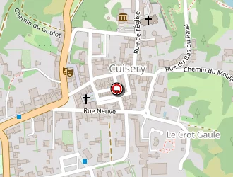 Carte de Vanel Thomas à Cuisery