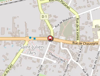 Carte de La Poste à Saint-julien-l'ars