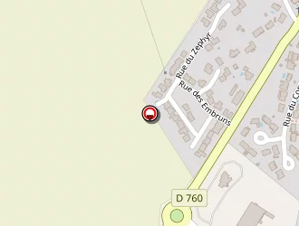 Carte de Loué (ets) à Saint-mathurin