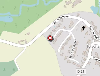 Carte de Juin Karine à Lavausseau