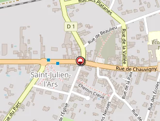 Carte de Mairie à Saint-julien-l'ars