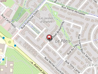 Carte de Relais H à Poitiers