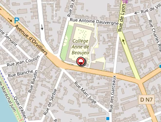 Carte de Adilec à Moulins