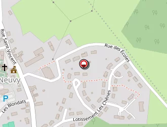 Carte de Salle Polyvalente à Neuvy