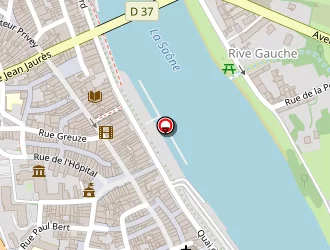 Carte de Restaurant Aux Terrasses à Tournus