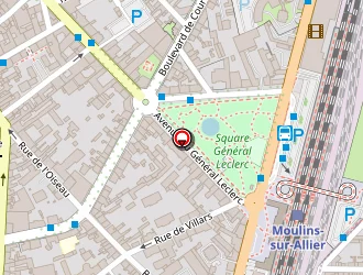 Carte de Laser 03 à Moulins