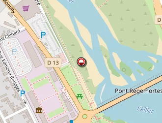 Carte de Auto Ecole La Madeleine à Moulins