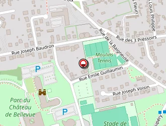 Carte de Stade De Bellevue à Yzeure