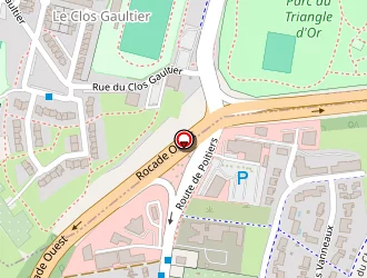 Carte de Saux Benoît à Saint-benoît