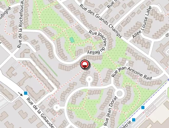 Carte de Jean Abouchar à Poitiers