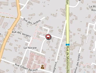 Carte de Institut Rural D'education Et D'orientation à Chauvigny