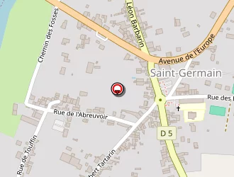 Carte de Dupleix Jean Jacques à Saint-germain