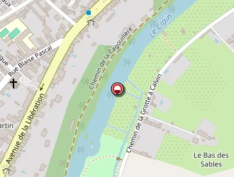 Carte de Les Cours Du Clain à Poitiers