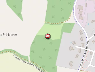 Carte de Hutin Transport à Biard