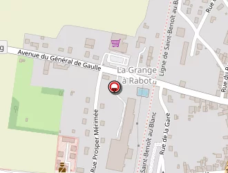 Carte de Collège Prosper Merimée à Saint-savin