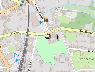 Carte de Comptoir Electrique Français à Moulins