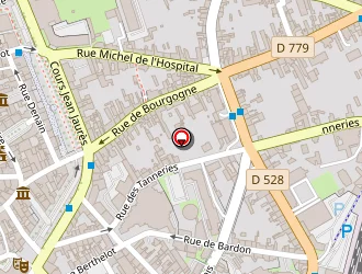 Carte de Bnp Paribas à Moulins