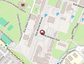 Carte de Sandra Baker à Poitiers