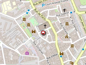 Carte de Mariadel à Moulins