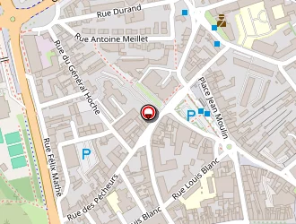 Carte de Centre Aqualudique à Moulins