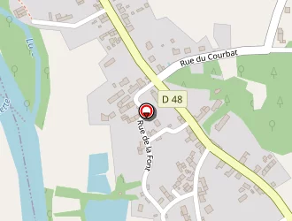 Carte de La Poste à Pêchereau (le)