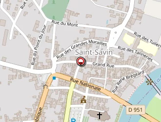 Carte de Coiff'tiff à Saint-savin