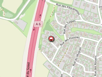 Carte de Pompiers à Tournus