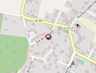 Carte de Godefroy Pierre à Jardres