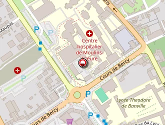 Carte de Lecatre Gérard à Moulins