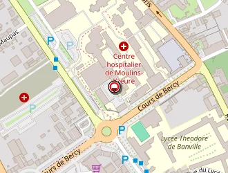 Carte de Leader Price à Moulins