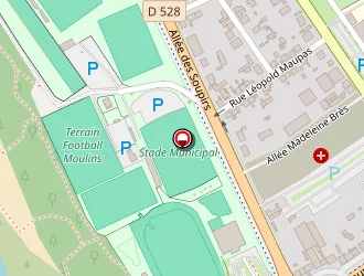 Carte de Menu-lemètre Monique à Moulins