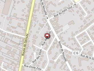 Carte de Chauviere Bernard à Poitiers