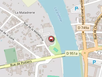 Carte de Cfpi (conseil Formation Prévention Incendie) à Chauvigny