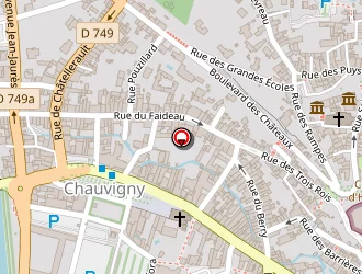 Carte de Boutique Moreira à Chauvigny