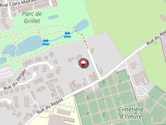 Carte de Cimetière à Yzeure