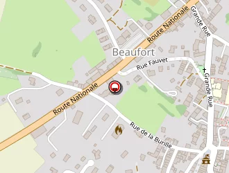 Carte de Tamisier à Beaufort