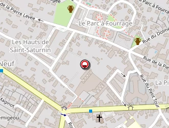 Carte de La Dent Creuse à Poitiers