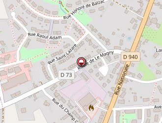 Carte de Cindy Coiffure à Châtre (la)