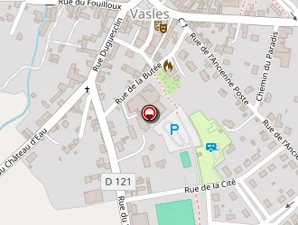 Carte de Stade Municipal à Vasles