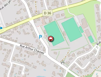 Carte de Complexe Sportif à Nieul-le-dolent